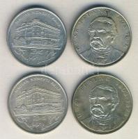 1993-94. 200Ft Ag "MNB" + "Deák" (4x) T:2,2-,2/3