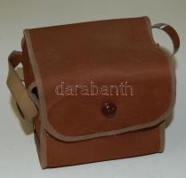 Régi Kodak Brownie Twin 20 márkájú fényképezőgép tokkal