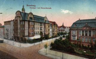 Bydgoszcz (Bromberg) Danzig and Bismarck street (EK)