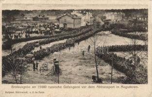 Augustowo bread dispensation for captured Russians