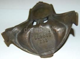 Dekoratív réz zsebóra-tartó 14 cm