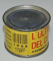 1989 "A kommunizmus utolsó" lehelete konzerv