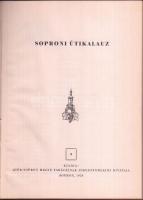 1956 Sopron Útikalauz Sterbencz Károly festőművész illusztrációival