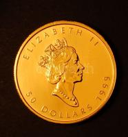 Kanada 1999. 50$ Au "Elizabeth II - 20 years" 31,103g T:BU
