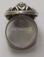 Türkizzel díszített női ezüst gyűrű / 8g