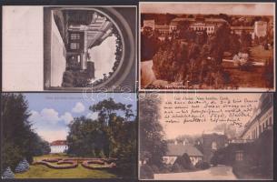 36 db régi Gyula városképes lap, köztük igazi ritkaságok és litho is, fotóalbumba rendezve / 36 rare...