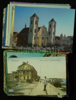 231 db modern magyar városképes lap / 231 Hungarian cards