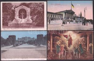 10 db régi Bécs képeslap