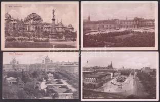 10 db régi Bécs képeslap