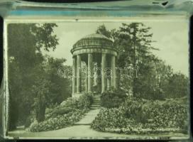 123 db kisméretű, modern városképes lap sok tengerentúlival