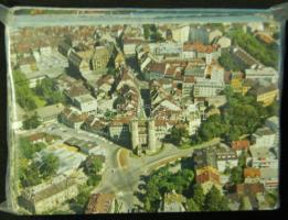 80 db külföldi modern városképes lap