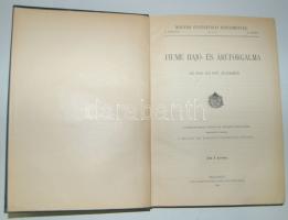 1909 Magyar Statisztikai Közlemények: Fiume hajó- és áruforgalma 1906. és 1907. években, Pesti Könyv...
