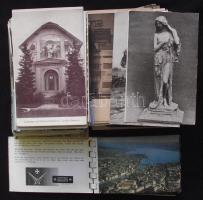 240 db vegyes, külföldi városképes lap, közte sok régi, jó minőség