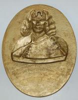 1939 Weiss Manfréd Acél- és Fémművek - Zrínyi Miklós falra akasztható réz plakett 16x20 cm