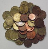 Kis Euro, Euro cent tétel, összesen 49db T:vegyes