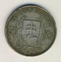 Szlovákia 1939. 50K Ag T:3 ph.