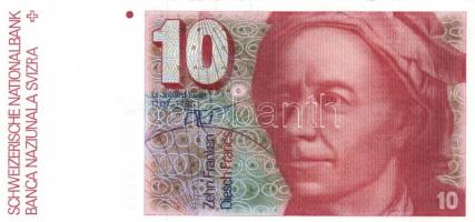 Svájc 1979-86. 10Fr T:II