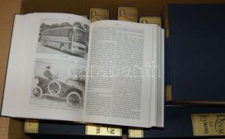 Révai Új lexikona I-V. kötetek (V.: 3x) összesen 8 db, Bp., 2000, Babits kiadó, egészvászon borítóba...