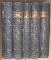 Cholnoky Jenő: A Föld és élete I-V. kötet.
Minden kötet gazdag képanyaggal és egy-egy kihajtható sz...