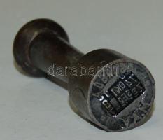 cca 1960 Csurgó állomás MÁV dátumbélyegző