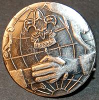 cca 1940 Cserkész sapkajelvény / Boy-scout cap-badge