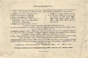 1968. "Szerencse Sorsjegy" 4Ft a Magyar Újságírók Országos Szövetsége által rendezendő sor...