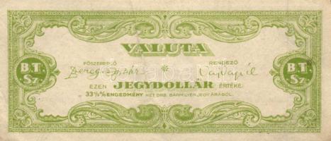 DN "Bethlen-Téri Színház" jegy-dollár T:III