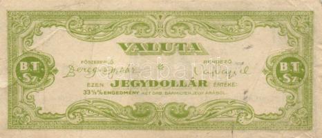 DN "Bethlen-Téri Színház" jegy-dollár T:IV+