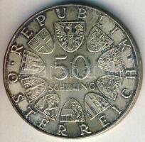 Ausztria 1973. 50Sch Ag "500 éves a Bummerlhaus" T:2 ph