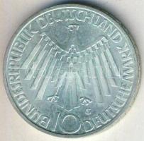 NSZK 1972G 10M Ag "Olimpia-München" T:2