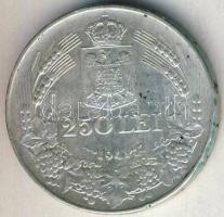 Románia 1941. 250L Ag T:3+ ph