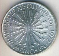 NSZK 1972G 10M Ag "Olimpia-München" T:2
