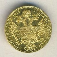 Ausztria 1915. 1D Au 3,49g T:PP apró ph.