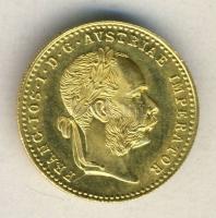 Ausztria 1915. 1D Au 3,49g T:PP apró ph