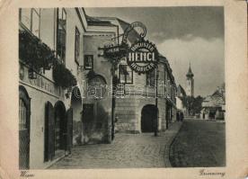 Vienna Grinzing; Hengl´s Höchster Heuriger (EK)