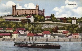 Pozsony with steamer