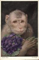 Monkey greeting s: Gabriel Max