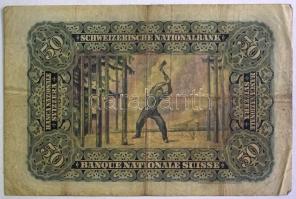 Svájc 1924.4.1. 50Fr T:III