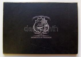 Libéria 2001. 10$ "Szabadság pillanatai" sor, 24db klf multicolor érem, klf motívumokkal, ...