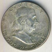 USA 1962. 1/2$ Ag "Franklin" T:3