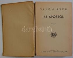 Salom Asch: Apostol, Bp., 1946 Káldor György, félvászon  kötés, laza gerinc