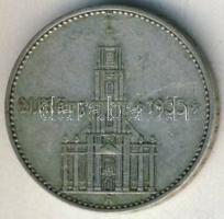 Német 3. Birodalom 1934A 2M Ag "Garnisonkirche" dátummal T:3