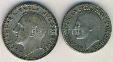 Jugoszlávia 1925. 2D T:3 + 1931. 20D Ag T:2-/3 ph.