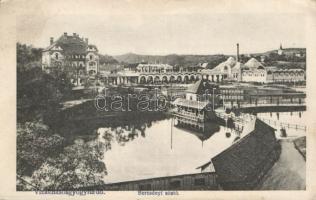Vízaknasósgyógyfürdő Bercsényi lake