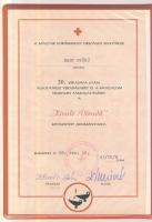 1982. 30. véradásért járó "Kiváló Véradó" kitüntetés eredeti díszdobozban kitűzővel és ado...