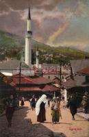 Sarajevo with mosque