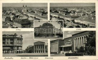 Szabadka with Hitler square