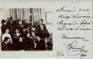 1900 11 db Fehértemplom amatőr családi fotókból készült lap