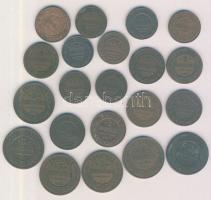 Cári Oroszország 1903-1916. 1k (7x) + 2k (8x) + 3k (6x) T:2,2/3,3