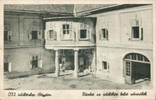 Hőgyész OTI üdülőtelep belső udvar